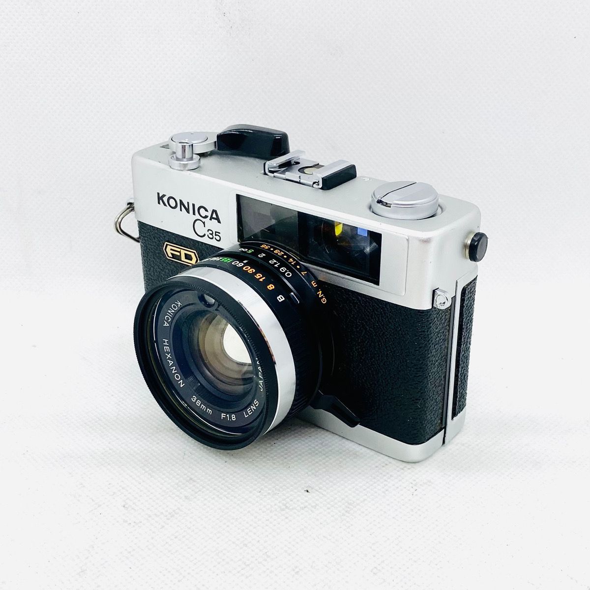 コニカ Konica C35 FD すご腕ジャーニー 大口径 38mm F1.8 レンジ