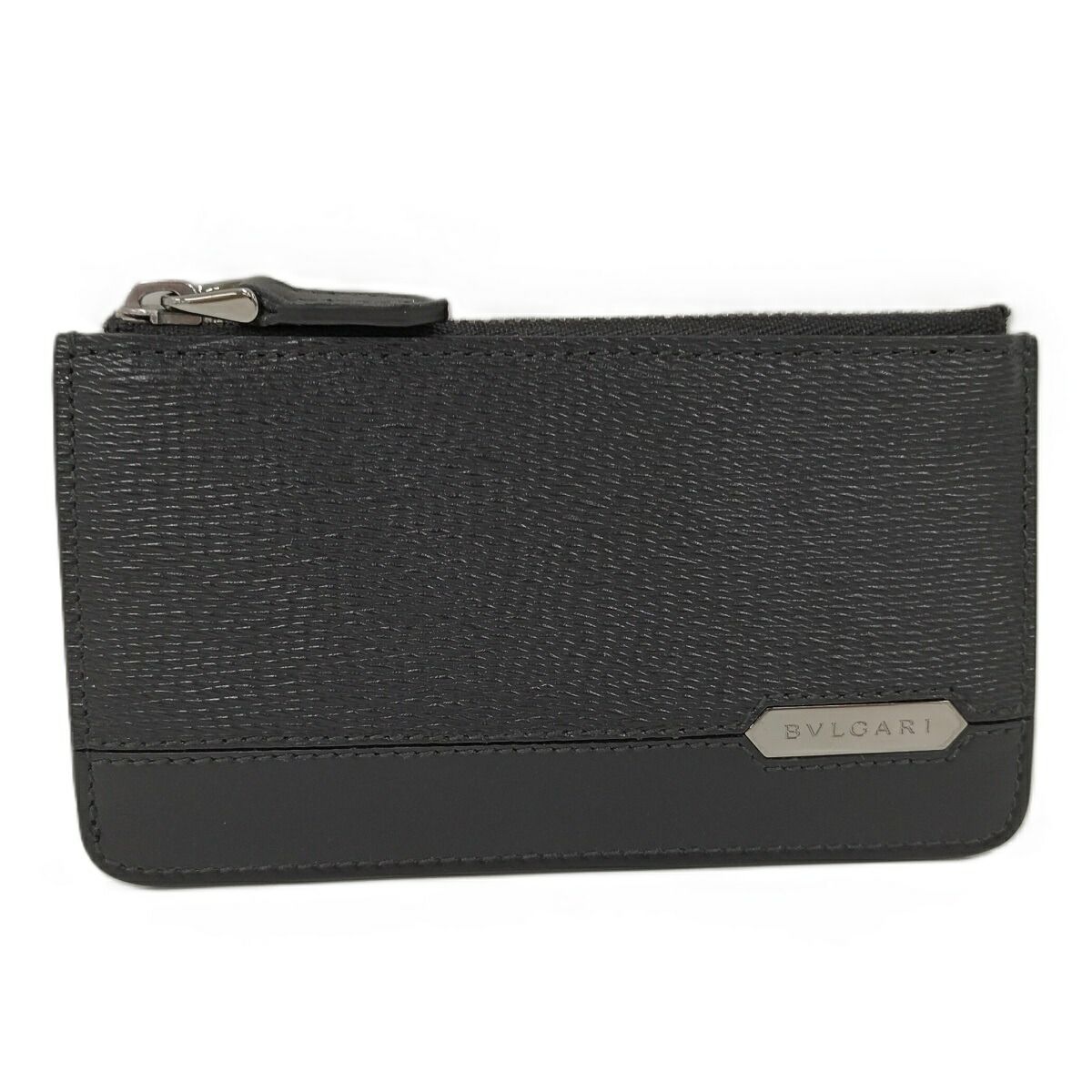 BVLGARI ブルガリ セルペンティ スカリエマン コインケース 小銭入れ レザー ブラック