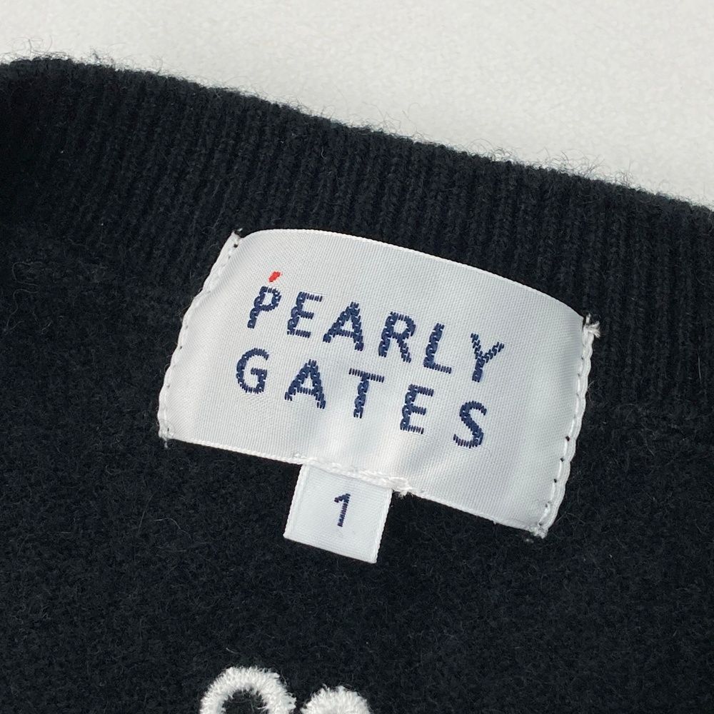 サイズ：1 PEARLY GATES パーリーゲイツ カシミヤニットセーター
