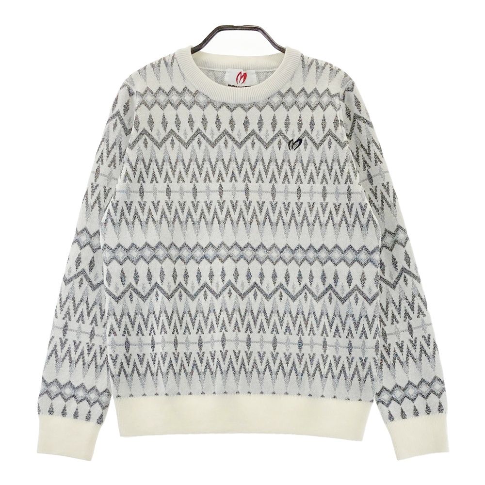 サイズ 1 MASTER BUNNY EDITION マスターバニーエディション 759-2270106 ニット セーター ホワイト系 ゴルフウェア レディース ストスト