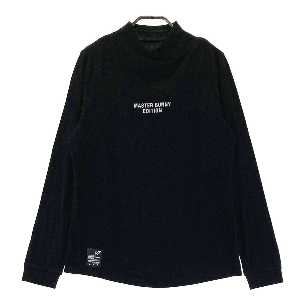 サイズ 2 MASTER BUNNY EDITION マスターバニーエディション 長袖Tシャツ ブラック系 ゴルフウェア レディース ストスト