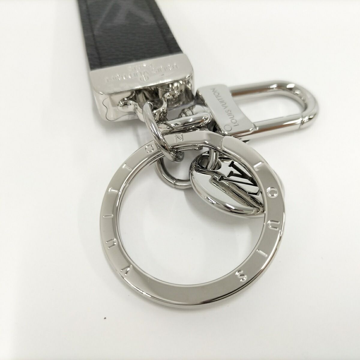 LOUIS VUITTON ネオLVクラブ キーリング モノグラム エクリプス M01527