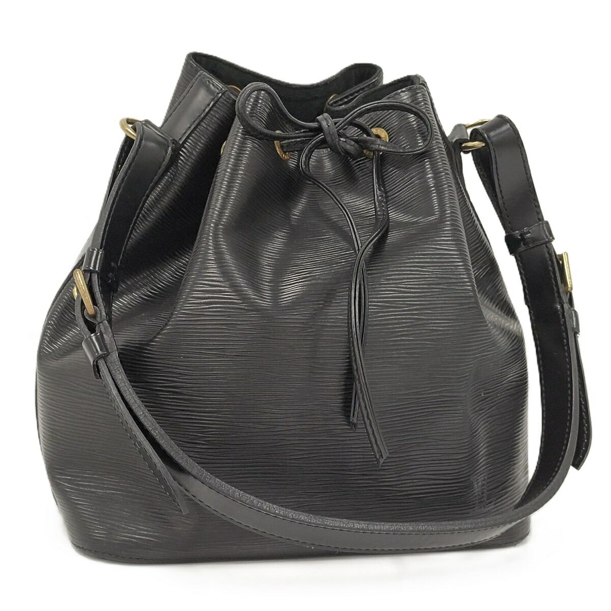 LOUIS VUITTON プチノエ ショルダーバッグ エピ ノワール M 59012