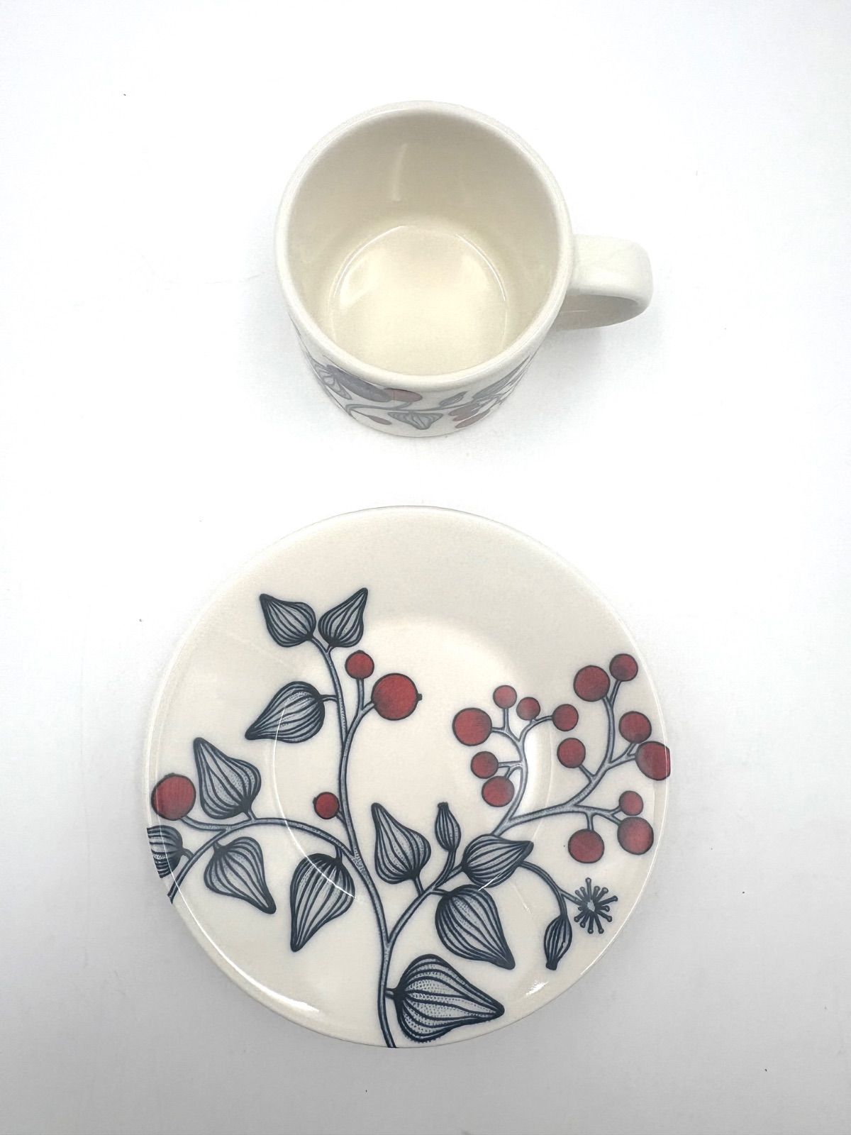 オーバルプレート エスプレッソカップ