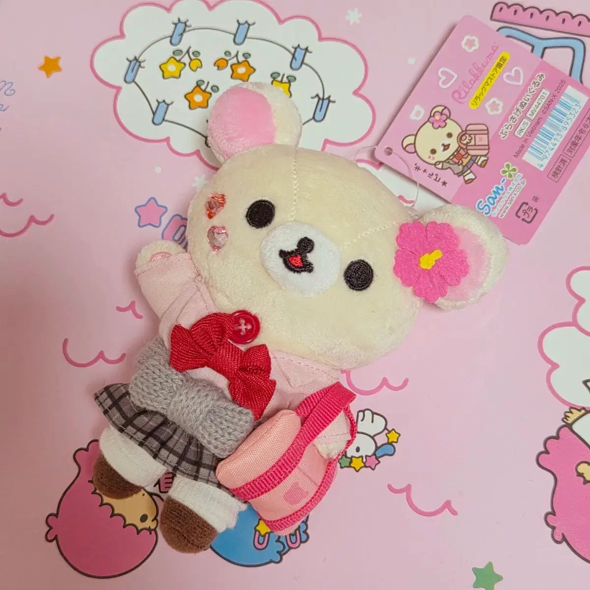 コリラックマ ギャル マスコット ぬいぐるみ