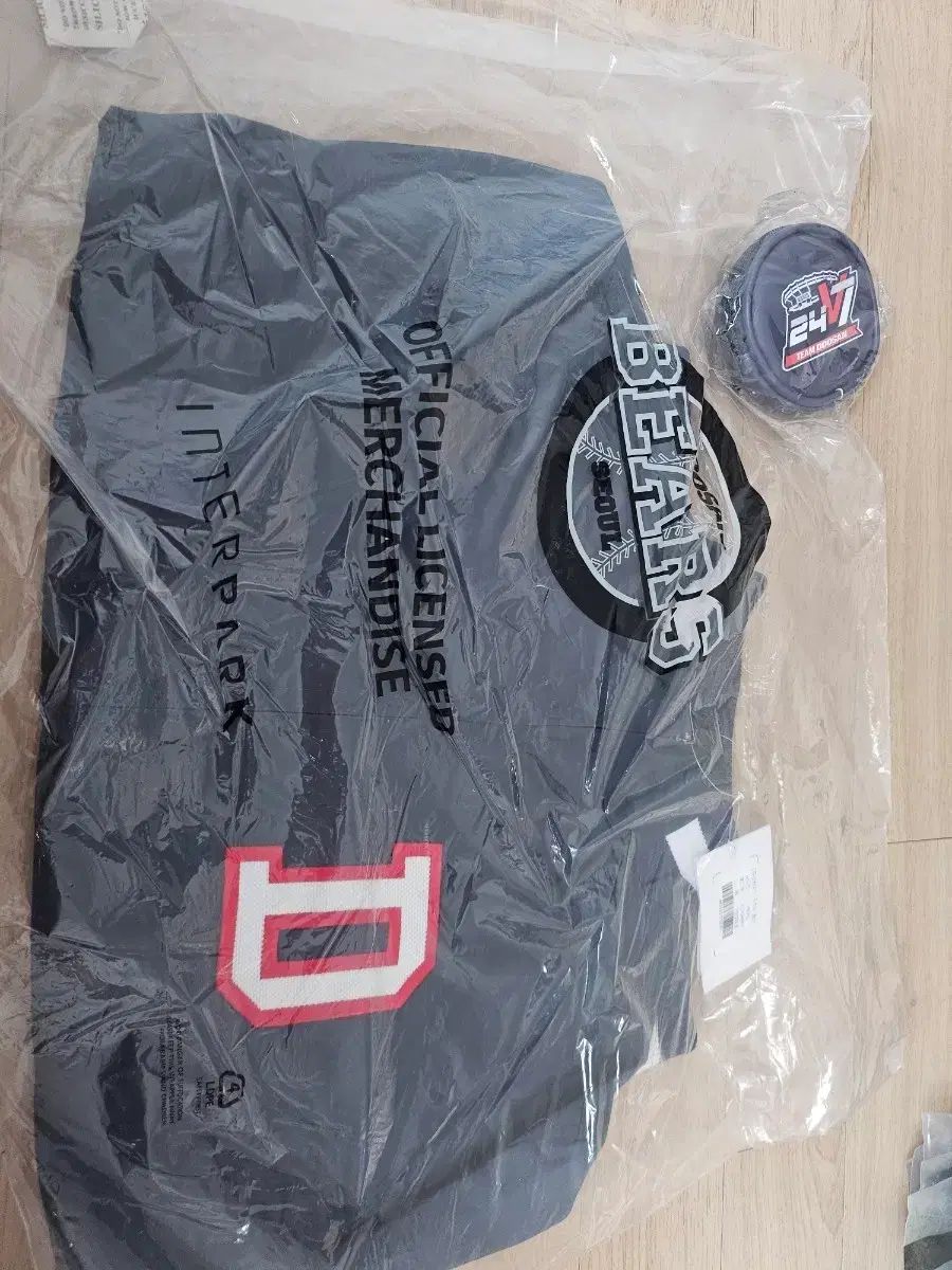 斗山ベアーズ チームアウター 秋冬 斗山エコバッグポーチ