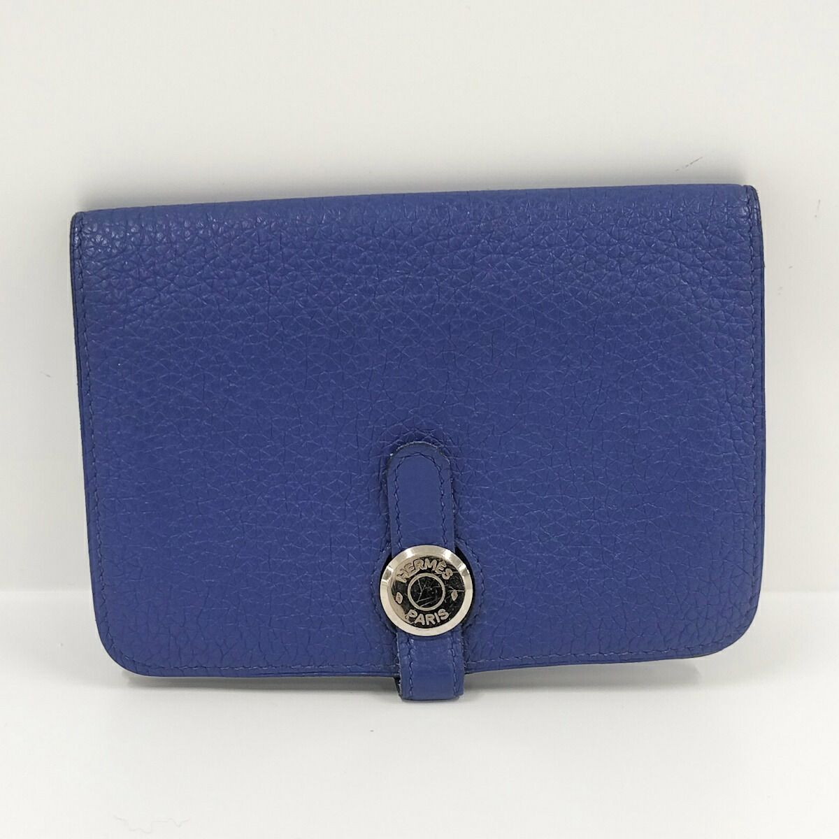 HERMES ドゴン　コンパクト　バイカラー(ネイビー&ブルー) HERMES ドゴン コンパクト バイカラー(ネイビー&ブルー) HERMES ドゴン