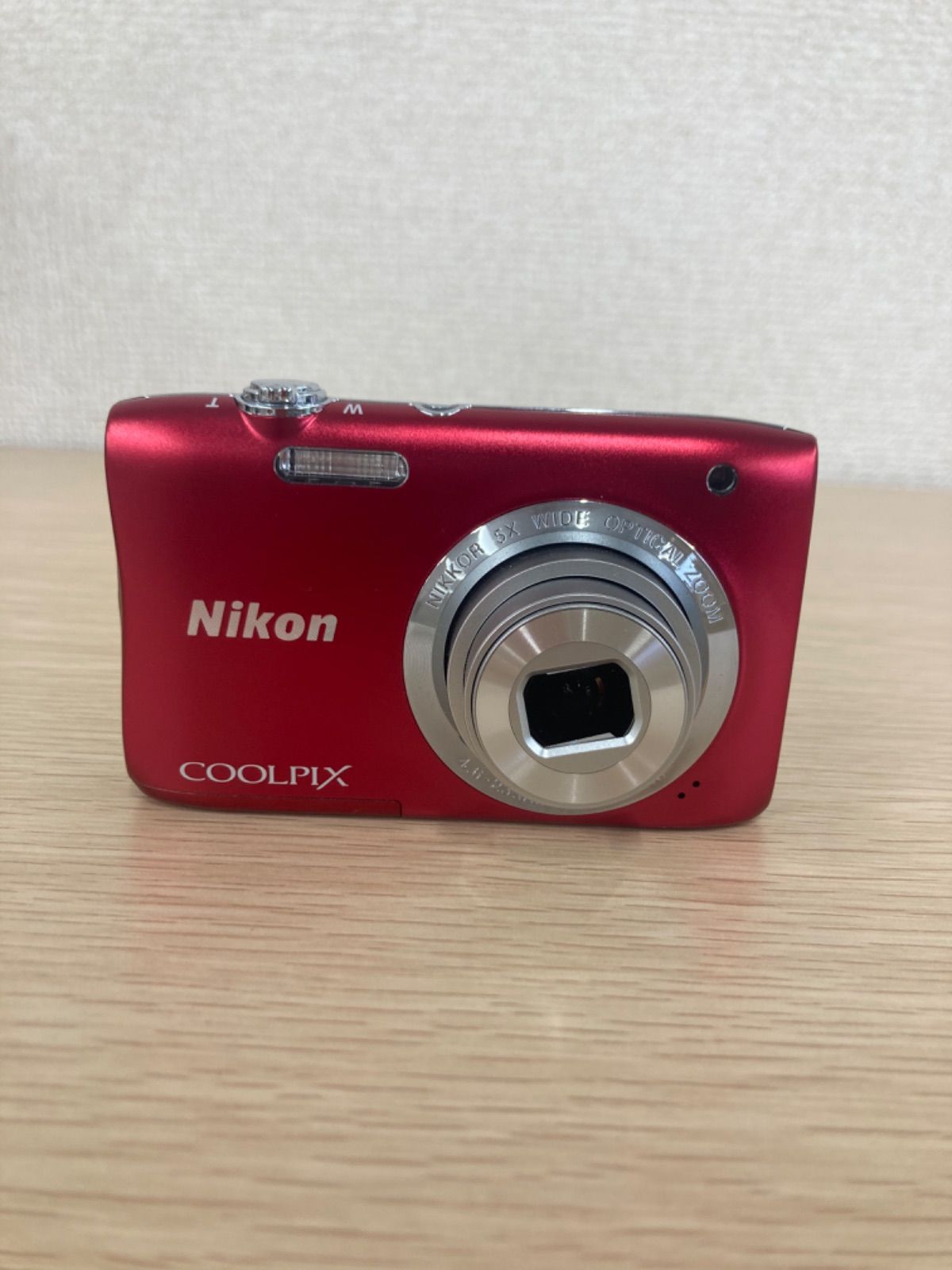 2 通電未確認 Nikon ニコン COOLPIX s2900 レッド 【カメラ】【1