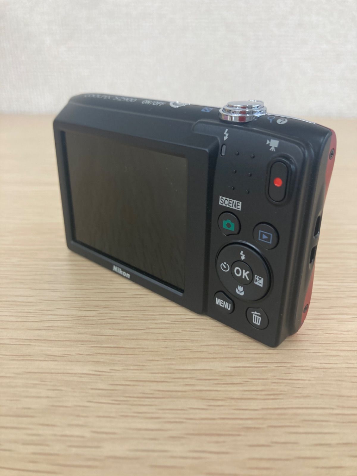 2 通電未確認 Nikon ニコン COOLPIX s2900 レッド 【カメラ】【1