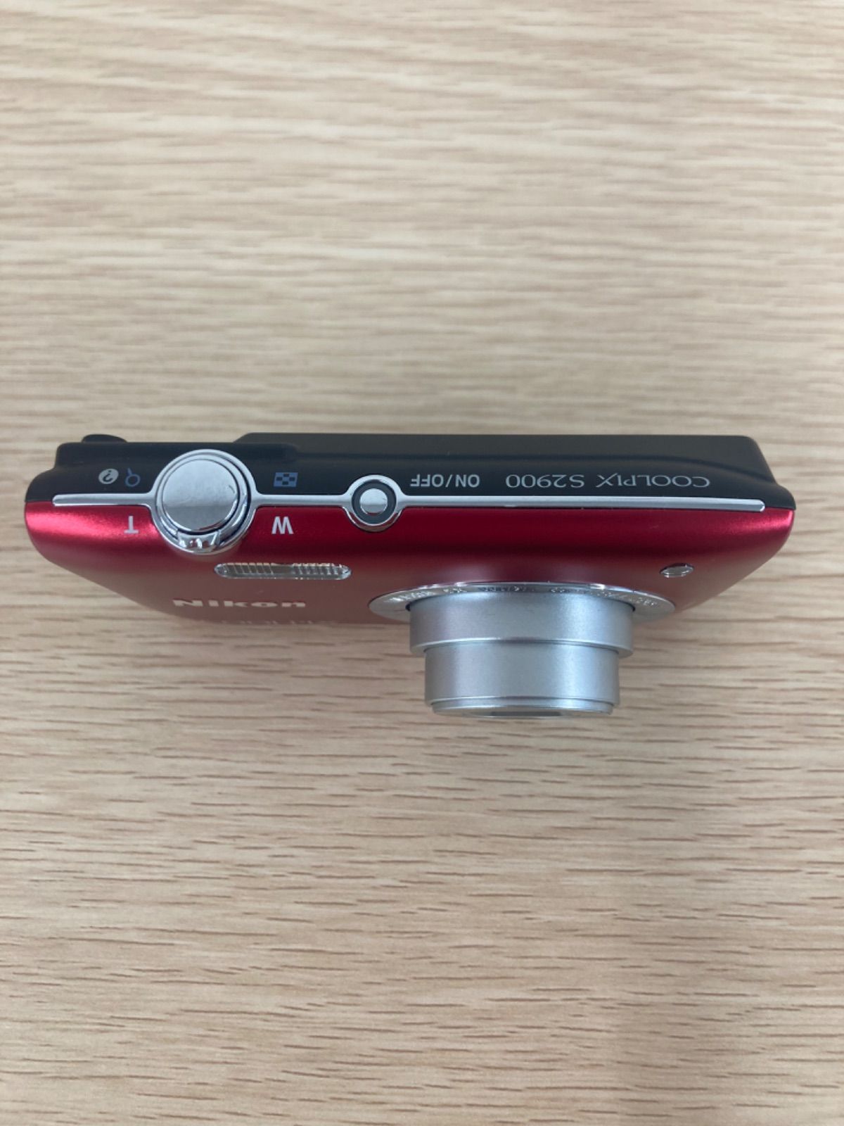 2 通電未確認 Nikon ニコン COOLPIX s2900 レッド 【カメラ】【1