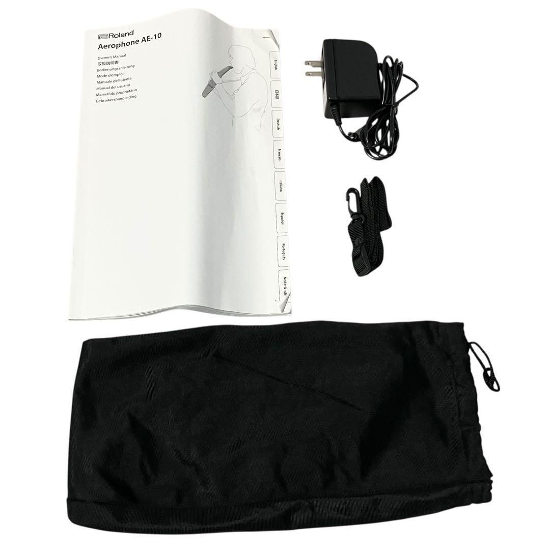 Roland エアロフォン AE-10 ホワイト ローランド ケース付 サックス ウインドシンセサイザー