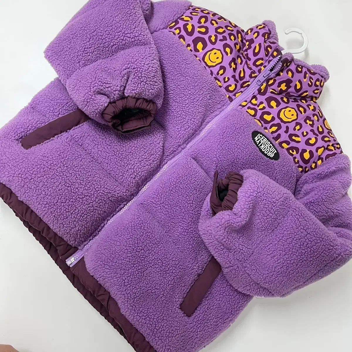 130 アイスビスケット PURPLE パープル ダウン