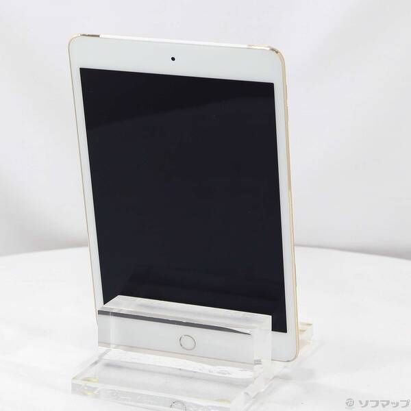 中古品〕 iPad mini 4 128GB ゴールド MK782J／A SIMフリー【349