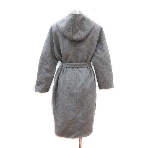 トゥモローランド TOMORROWLAND コート フード ウール ウエストマーク