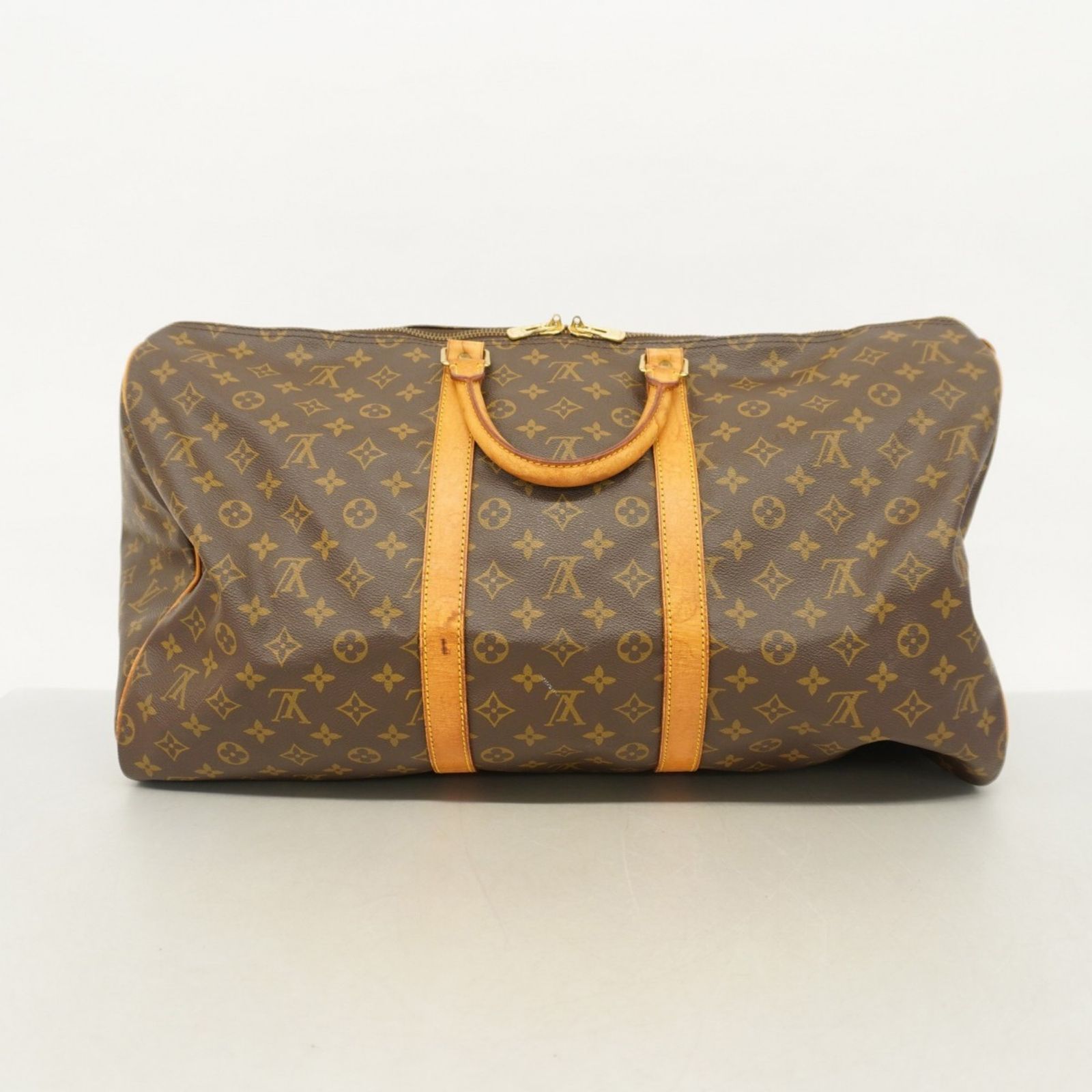 LOUIS VUITTON ルイヴィトン　キーポル55 モノグラム　ブラウン LOUIS VUITTON ルイ・ヴィトン キーポル55ボストンバッグ