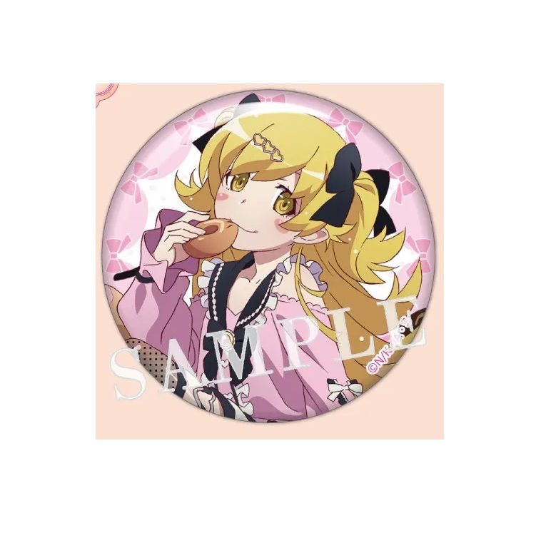 忍野忍 缶バッジ くじコレ 〈物語〉シリーズ Sweet＆girly Style D賞 D