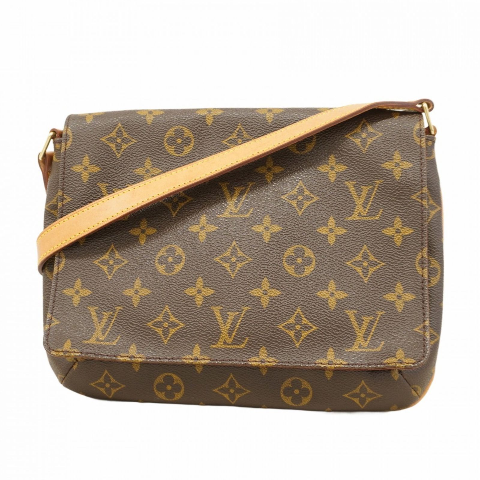 ルイ ヴィトン Louis Vuitton ショルダーバッグ モノグラム ミュゼットタンゴショート M 51257 ブラウンレディース