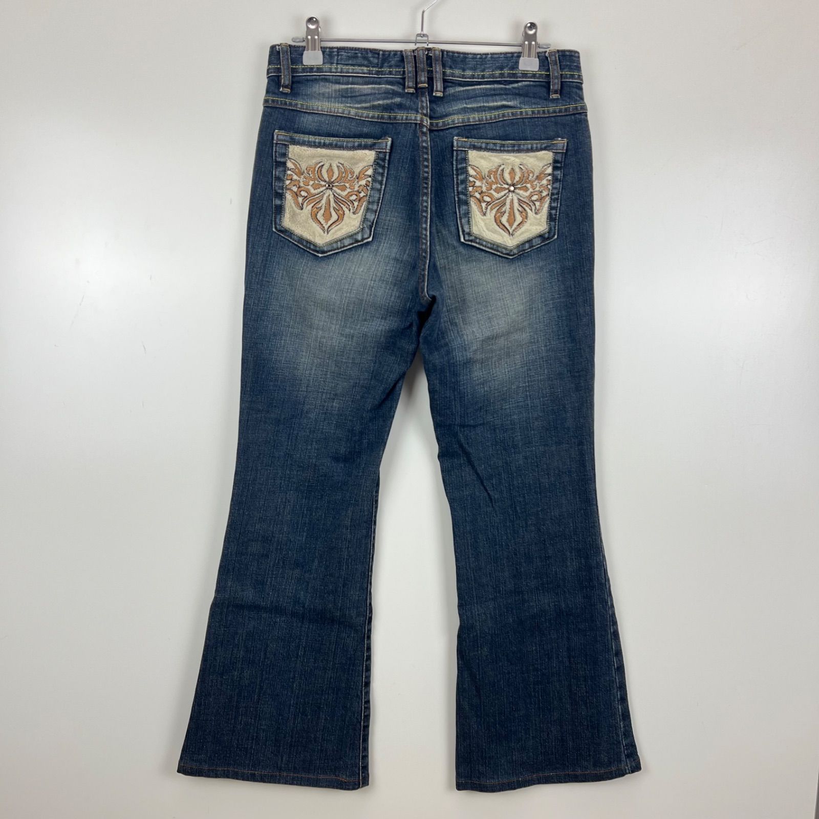 a.r.y denim 00s y2k archive Fairy flare denim pants M フェアリー 