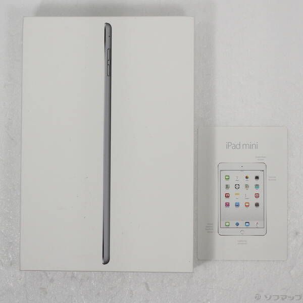 品〕 iPad mini 4 128GB スペースグレイ MK9N2J／A Wi-Fi【258