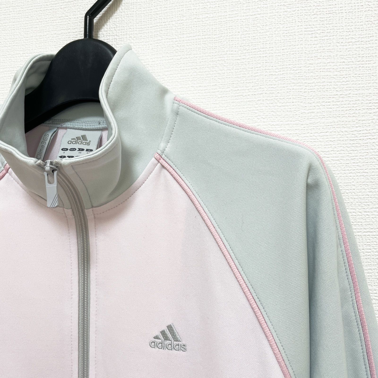 adidas アディダス トラックジャケット ジャージ ロゴ 刺繍 長袖