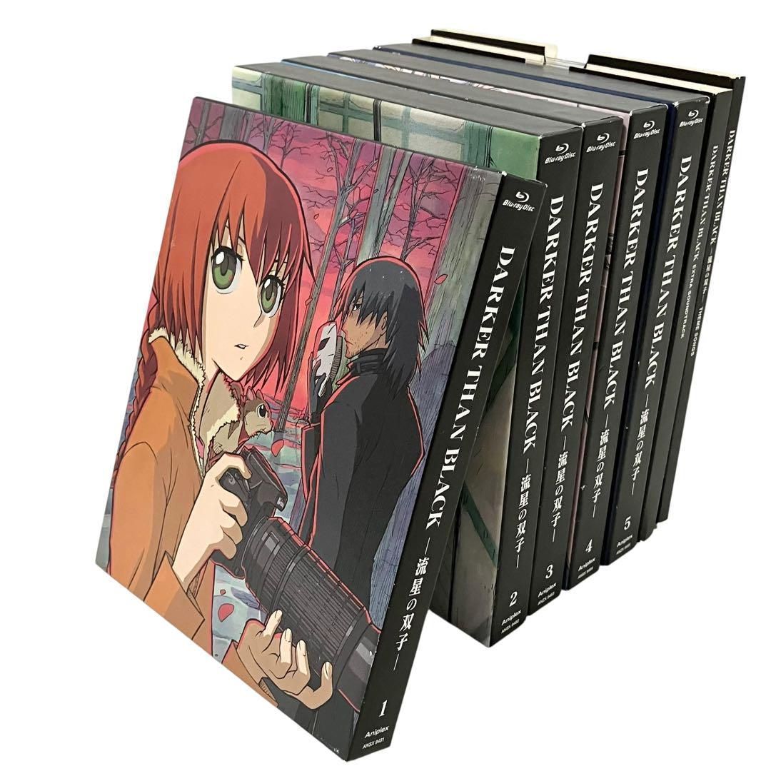 美品】DARKER THAN BLACK 流星の双子 ブルーレイ 1〜5巻セット +