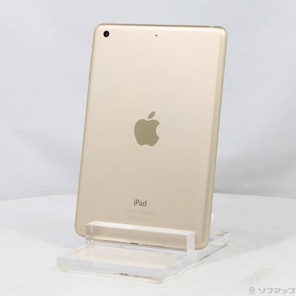 中古品〕 iPad mini 3 128GB ゴールド MGYK2J／A Wi-Fi【262】 - メルカリ
