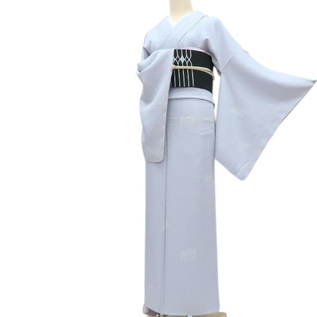 百華❀Y4331◇友禅作家 藤井嵐晴落款 源氏香 手縫い仕立て 正絹 小紋