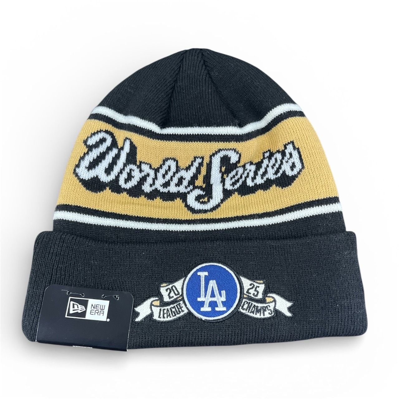 ERA|ニューエラ MLB ドジャース 2025 ワールドシリーズ記念 ニット帽
