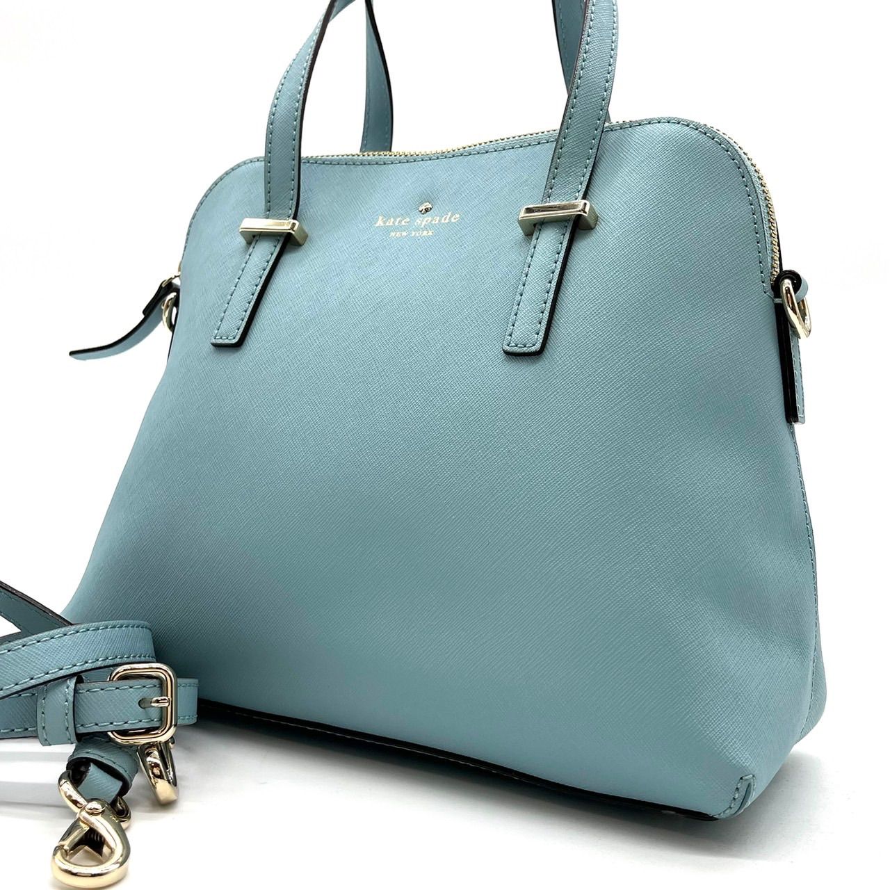 kate spade york ケイトスペード 2 way ショルダーバッグ ハンドバッグ ブルー レディース ユニセックス OL