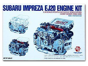 Hobby Design 1|24 スバル インプレッサ EJ 20 エンジン キット HD 03-0381 po
