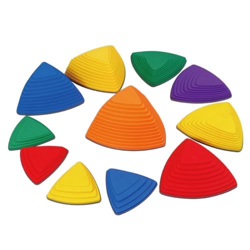 Smaly ンスストーン マルチカラー セット 滑り止め付き 幼児 子供 ンス感覚 運動能力 収納 屋内 屋外 平均台po 0 a 810 d 95