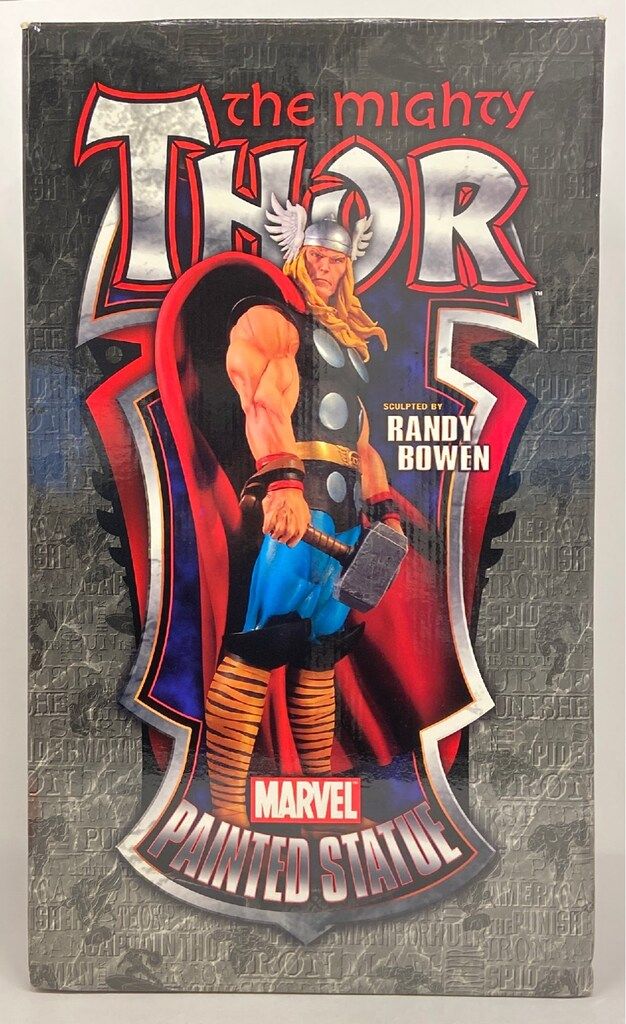 BOWEN PAINTED STATUE THE MIGHTY THOR