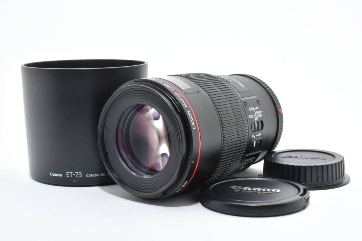 キヤノン Canon EF 100 mm F 2.8 L IS MACRO USM 1046 j