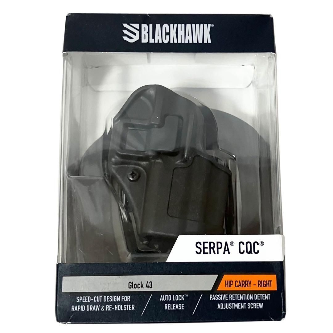 新品】BLACKHAWK セルパCQC コンシールメントホルスター 右用 マット