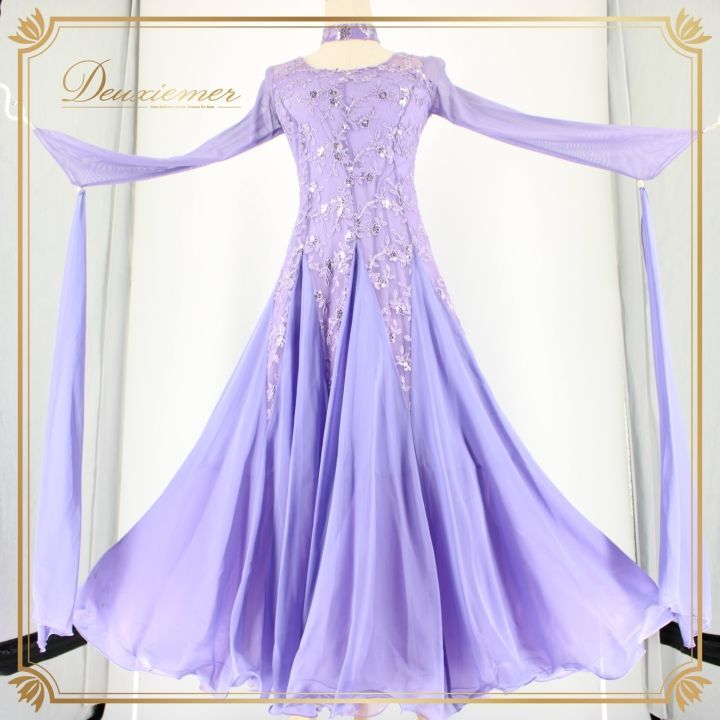 社交ダンス 衣装 スタンダード ドレス ワンピース パーティ衣装 オール