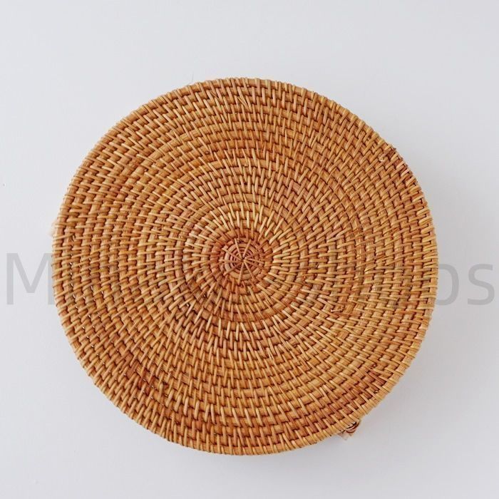 トレー トレイ ラタン 円形 丸型 おぼん 取っ手付き おし 楽天市場】トレー トレイ ラタン 円形 丸型 おぼん 取っ手付き