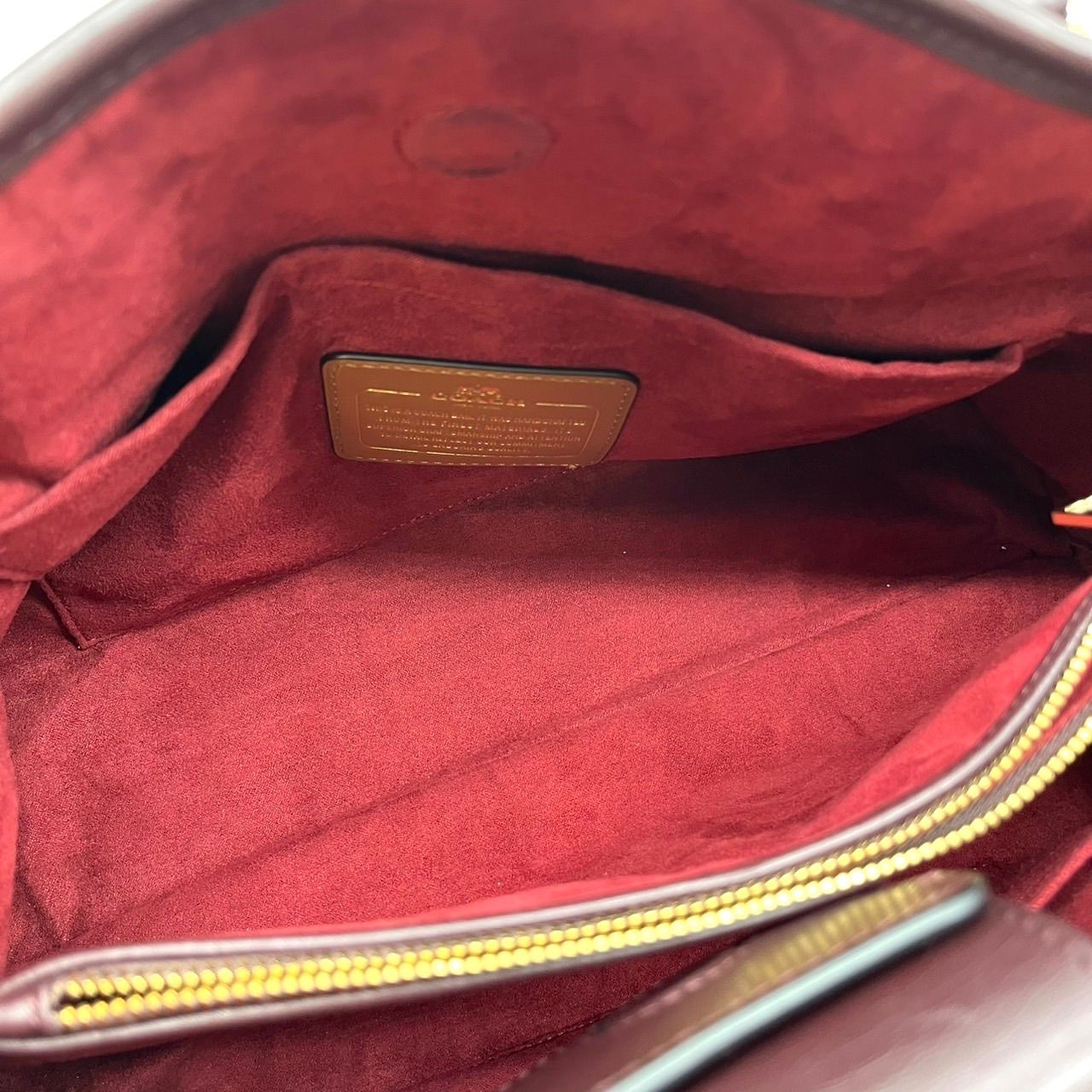 良品】 COACH y2k belt soho leather shoulder bag 2way ショルダー 