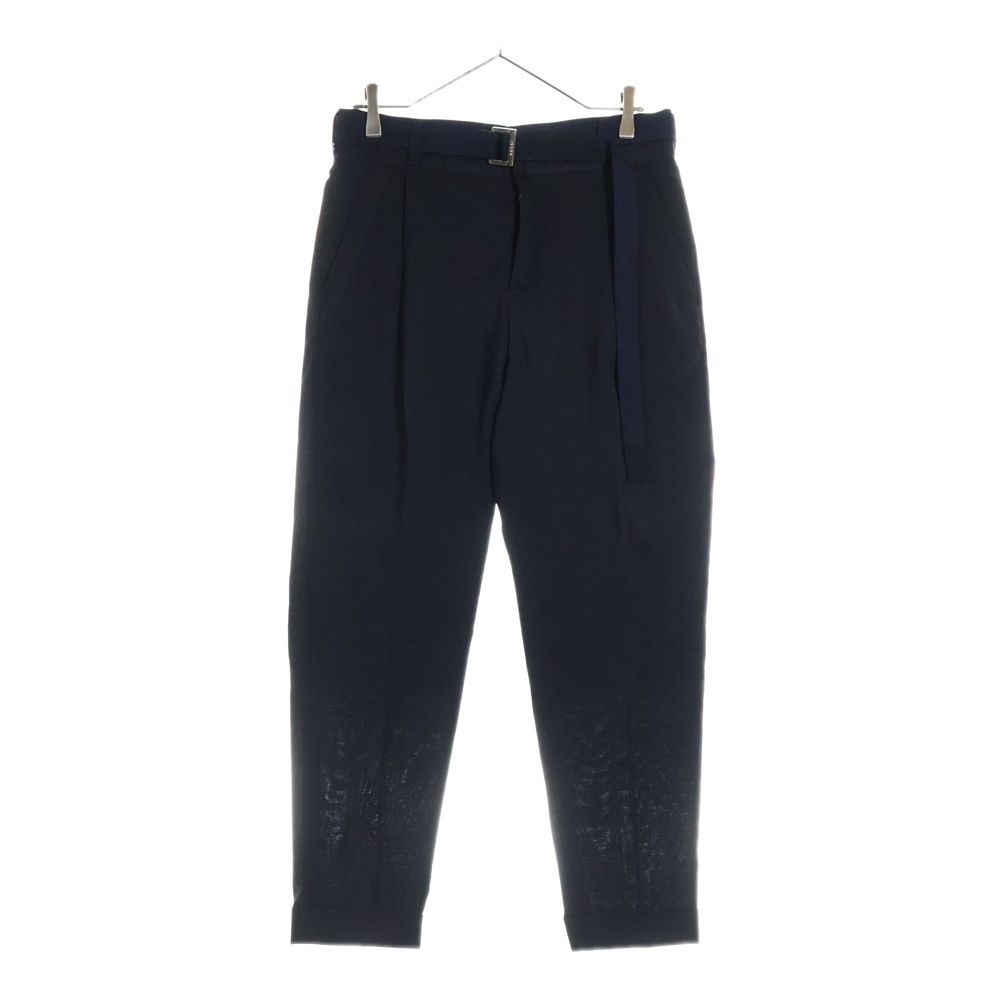 Sacai (サカイ) 21AW SUITING PANTS スーチング ベルテッド タック
