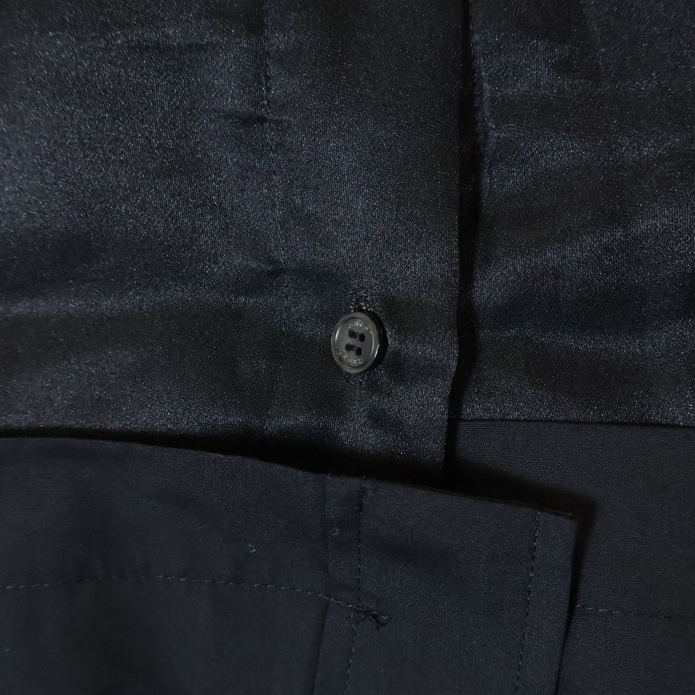 Sacai (サカイ) 21SS シースルーシャツ ドッキング ワンピース 21