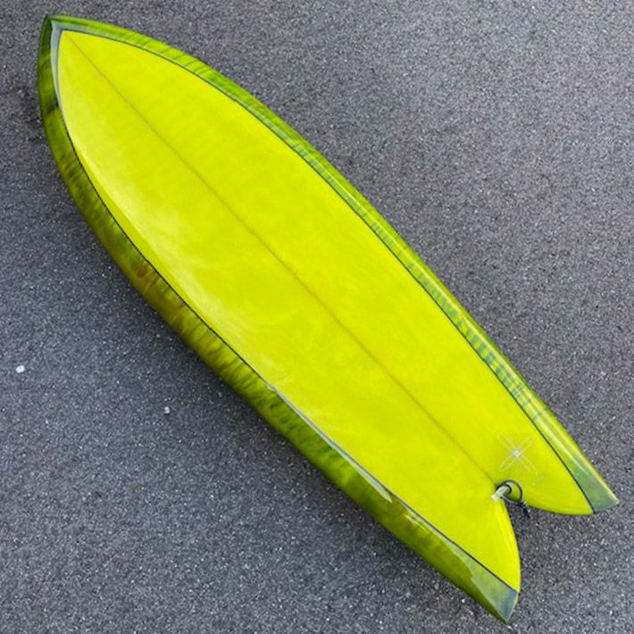 サーフボード 使用状態 A クリステンソン FISH 5’9” 営業止め配送