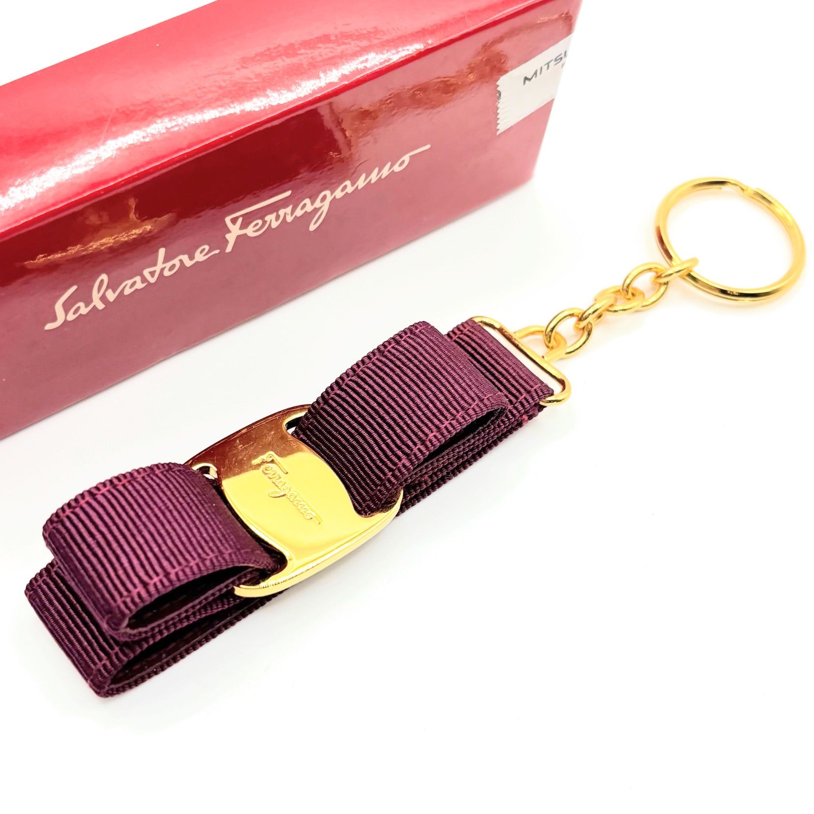 美品】Salvatore Ferragamo サルバトーレ フェラガモ ヴァラ金具