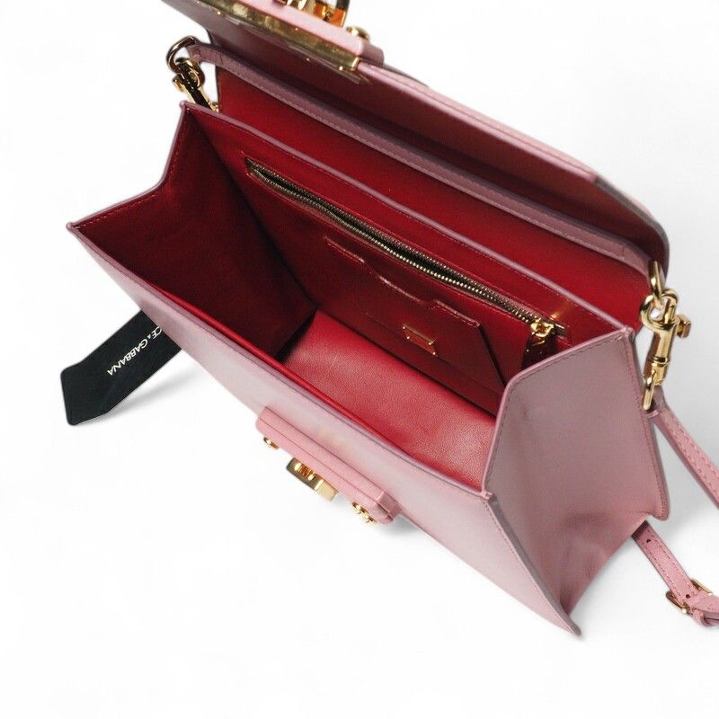 DOLCE&amp;GABBANA ドルチェアンドガッバーナ LUCIA ルチア ショルダーバッグ LUCIA ルチア ハンドバッグ レザー イタリア製 ブランド古着【中古】20240201/GP2511 DOLCE&GABBANA - DOLCE&GABBANA ドルチェアンドガッバーナ LUCIA