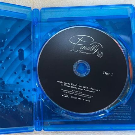 安室奈美恵　Blu-ray 動作未確認 安室奈美恵 2018 Finally Blu-ray ブルーレイ BD ライブ