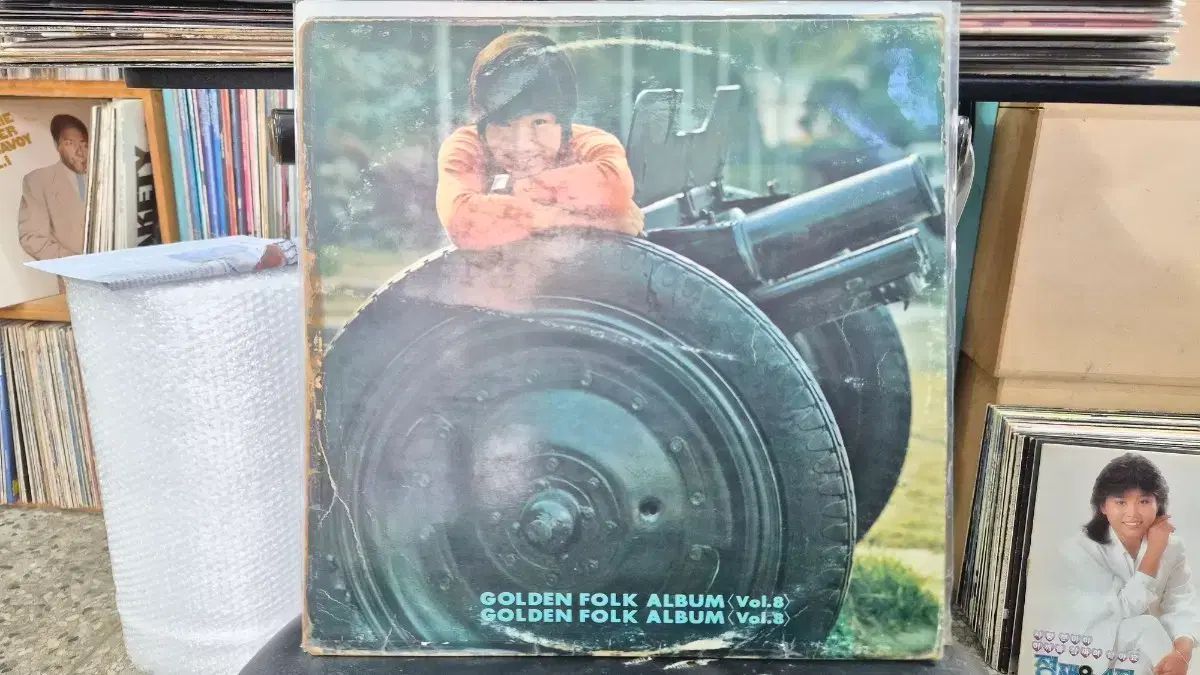 ゴールデン G en フォーク アルバム Vol 8 LP 記録