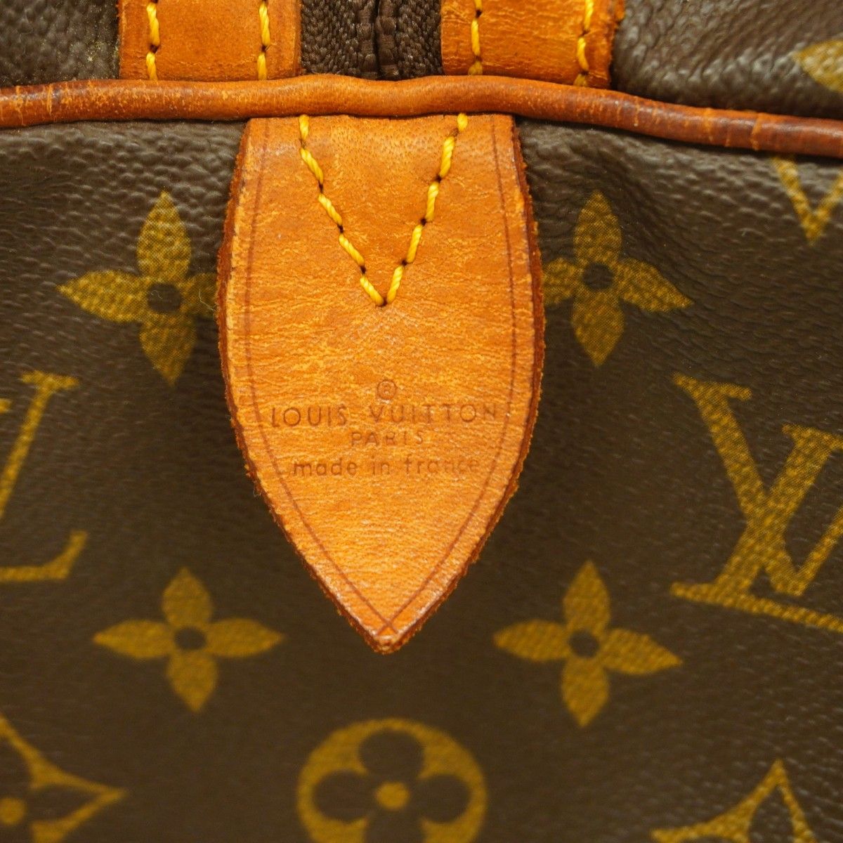 6aa0108-k】ルイヴィトン ボストンバッグ モノグラム サックスプール35