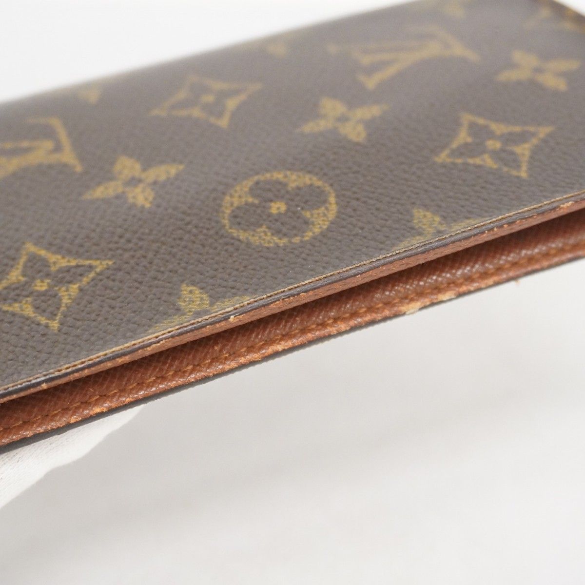  6 aa 0115 k ルイヴィトン 手帳カバー モノグラム アジェンダポッシュ M 56340 ブラウン メンズ レディース ユニセックス 手帳 手帳 日記 家計簿