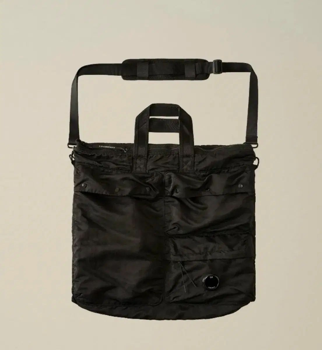 C P COMPANY シーピーカンパニー ナイロンb トートバッグ ショルダーバッグ ブラック