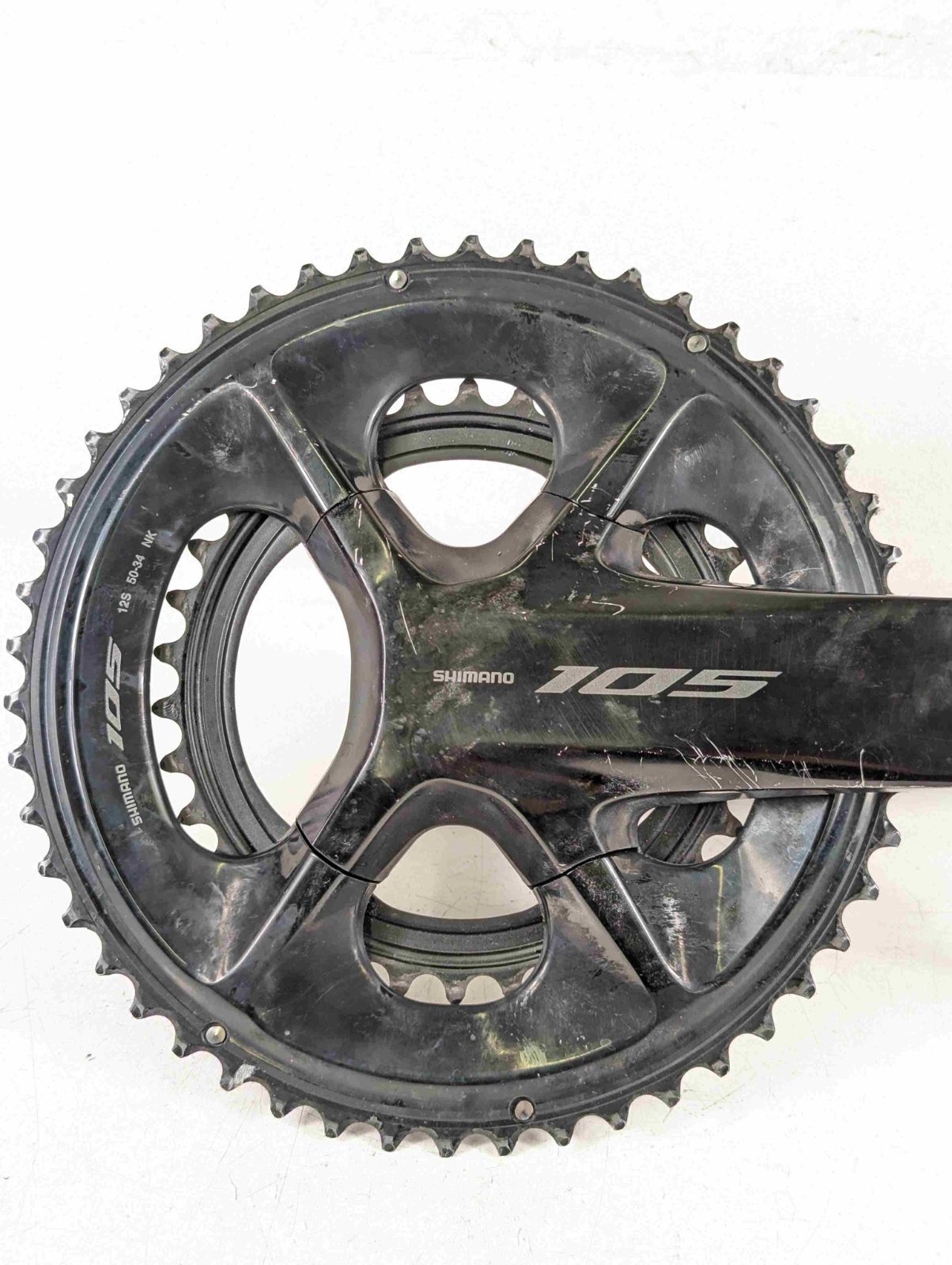 並品】Shimano シマノ FC R7100 50-34t 170mm クランク FC260105E