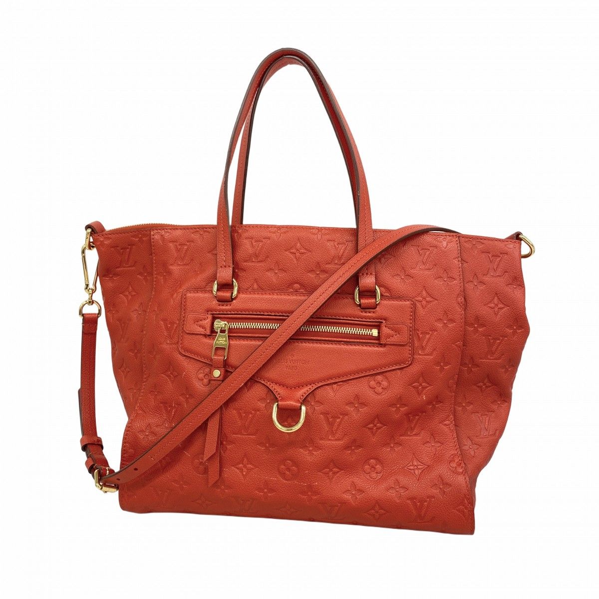 6 aa 0155 ルイヴィトン ハンドバッグ モノグラム アンプラント ルミニューズPM M 40552 オリアン 2 wayバッグ レディース