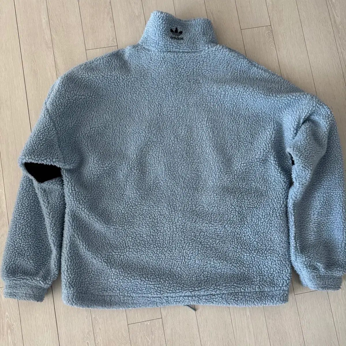 Lサイズ adidas アディダス シェルパ ボア フリース ジャケット ジップアップ ユニセックス